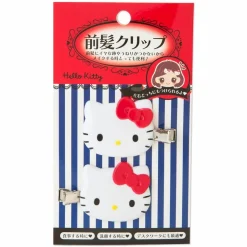 Japan Original Hello Kitty Mini Hair Clip Set (Red)