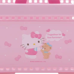 Japan Original Hello Kitty Mini Shopping Storage Basket