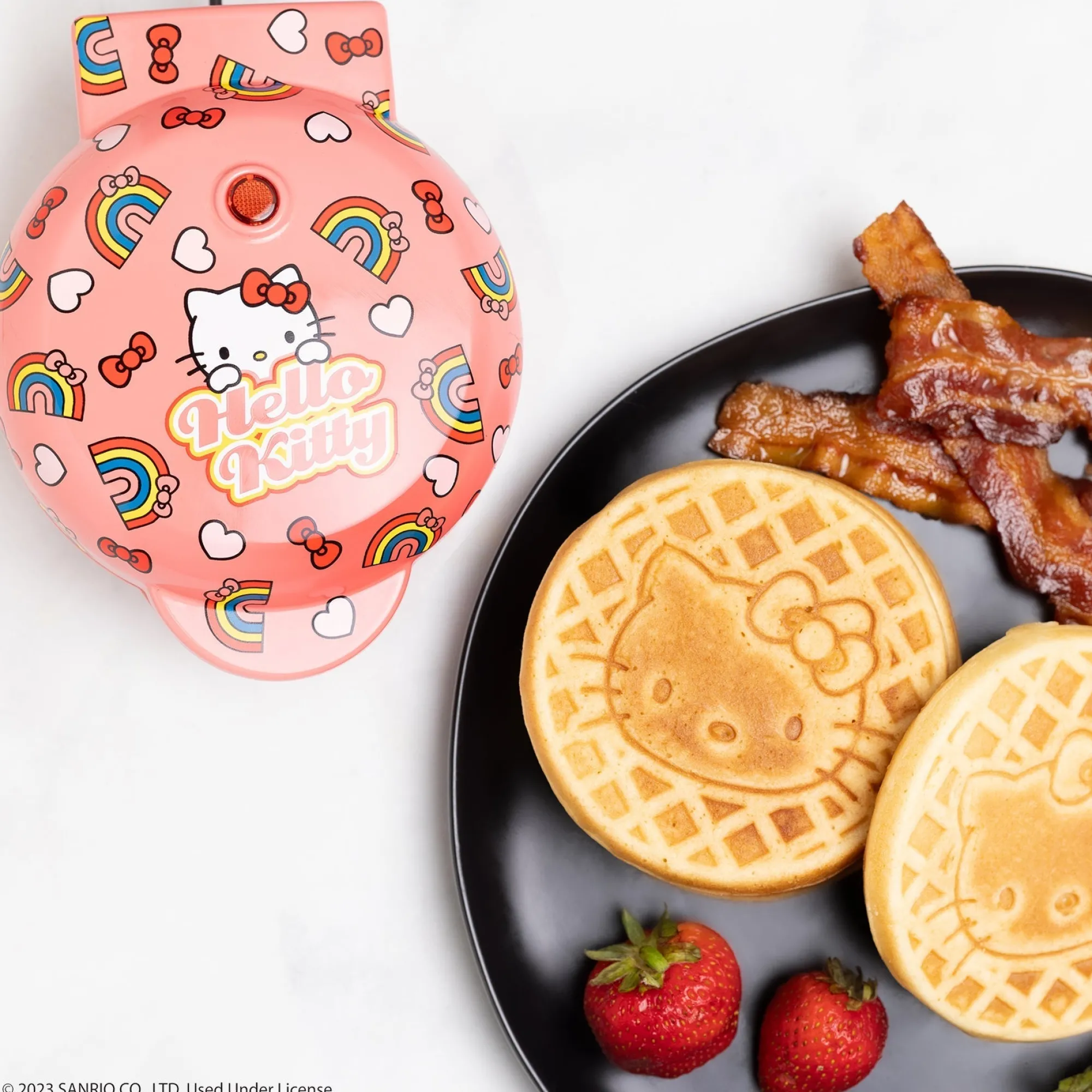 Uncanny Brands Wholesale Hello Kitty Mini Waffle Maker