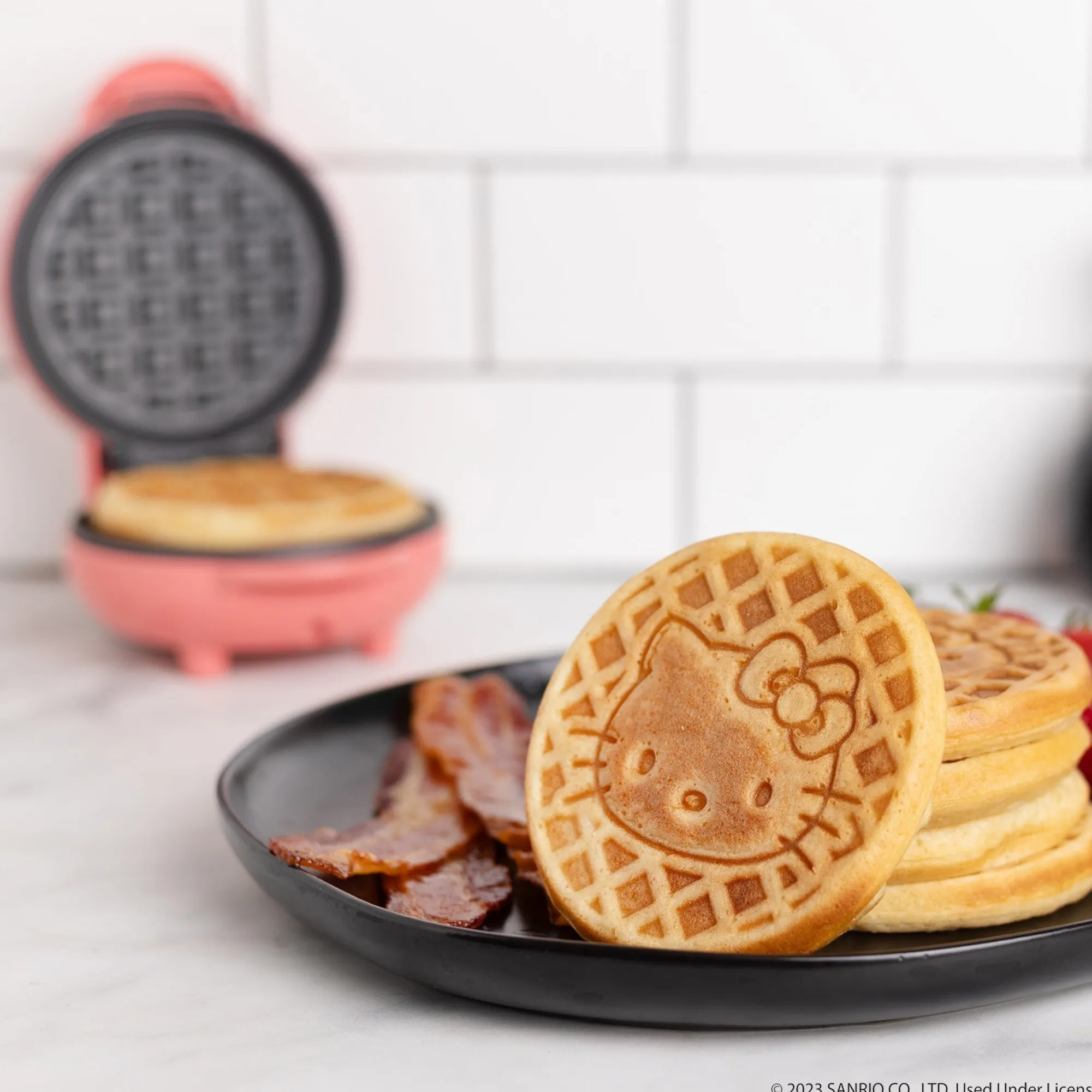 Uncanny Brands Wholesale Hello Kitty Mini Waffle Maker