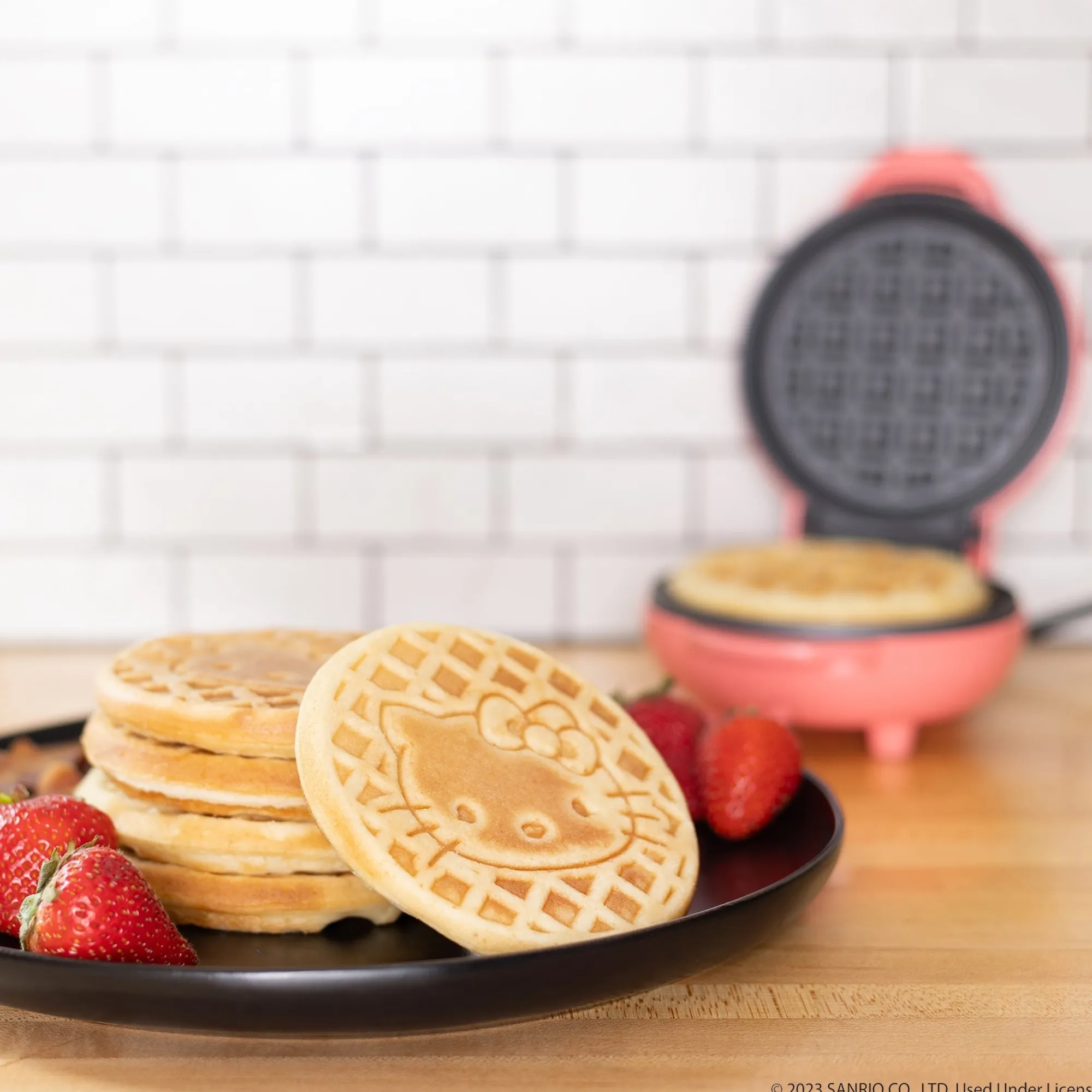 Uncanny Brands Wholesale Hello Kitty Mini Waffle Maker