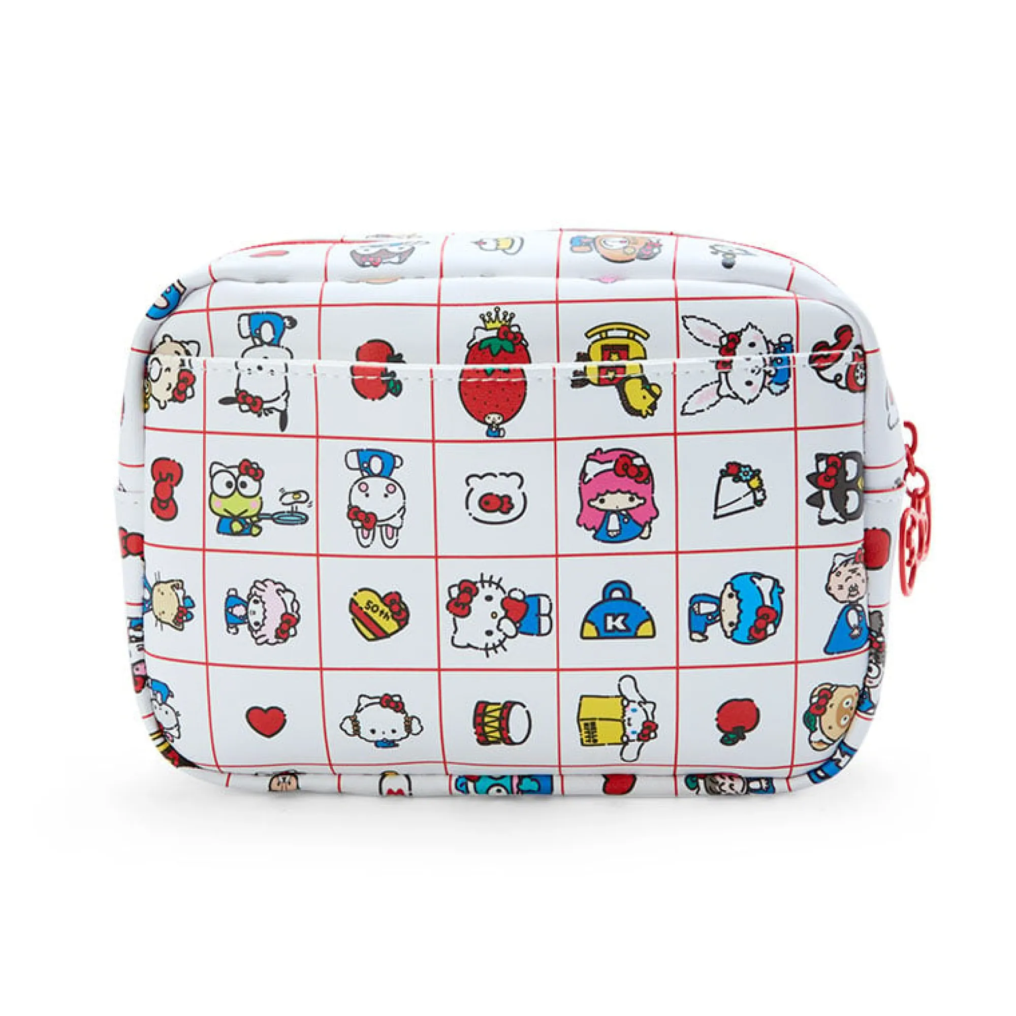 Japan Original Hello Kitty Mini Zipper Pouch (Hello, Everyone! Series)
