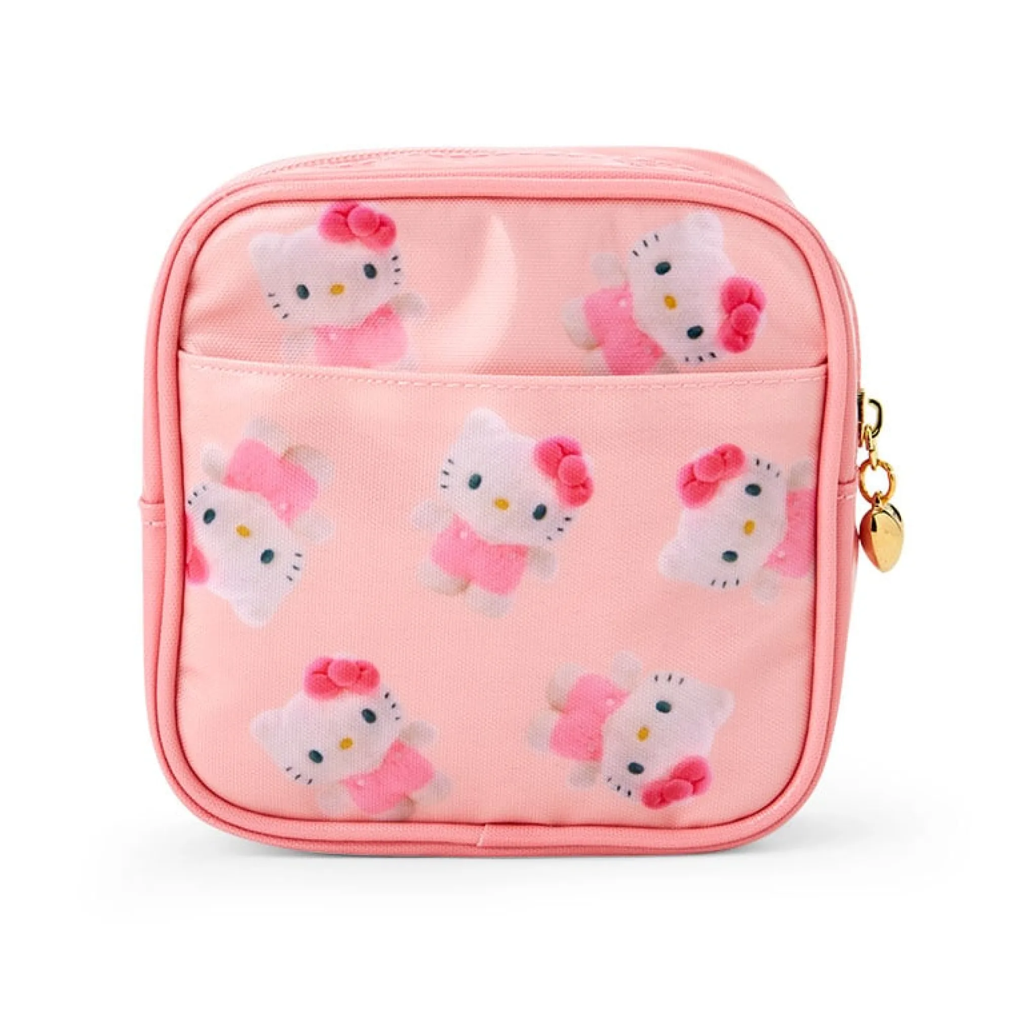 Japan Original Hello Kitty Mini Zipper Pouch (Pitatto Friends Series)
