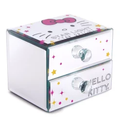 JACMEL JEWELRY INC Hello Kitty Mirrored Compact Jewelry Box