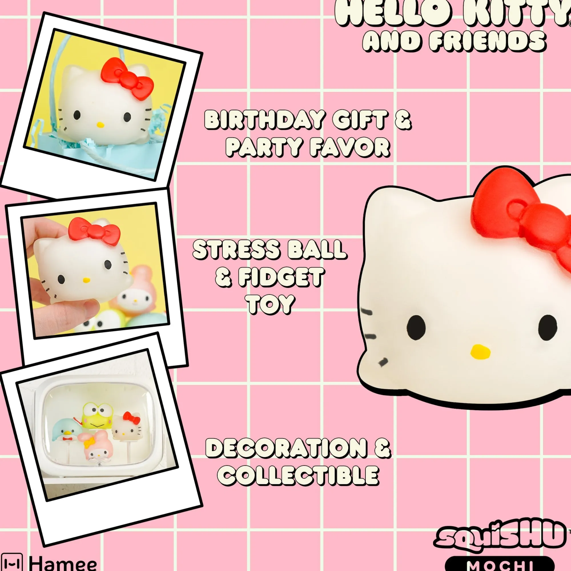 Hamee.com - Hamee US Hello Kitty Mochi SquiSHU (Series 2)