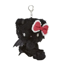 Japan Original Hello Kitty Naughty Plush Mascot Keychain (Naughty and Nice Series)