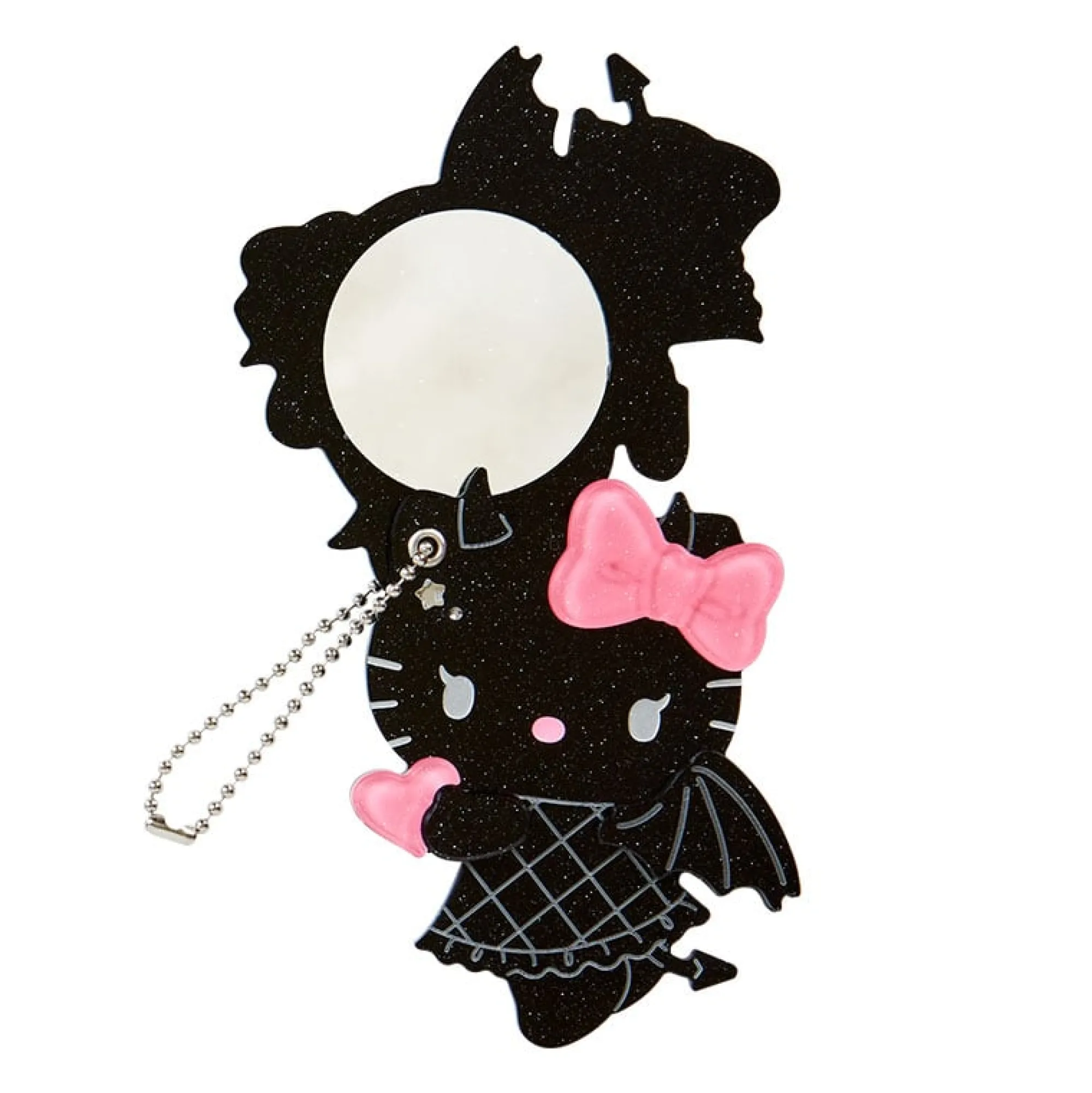 Japan Original Hello Kitty Naughty Sliding Mini Mirror (Naughty and Nice Series)