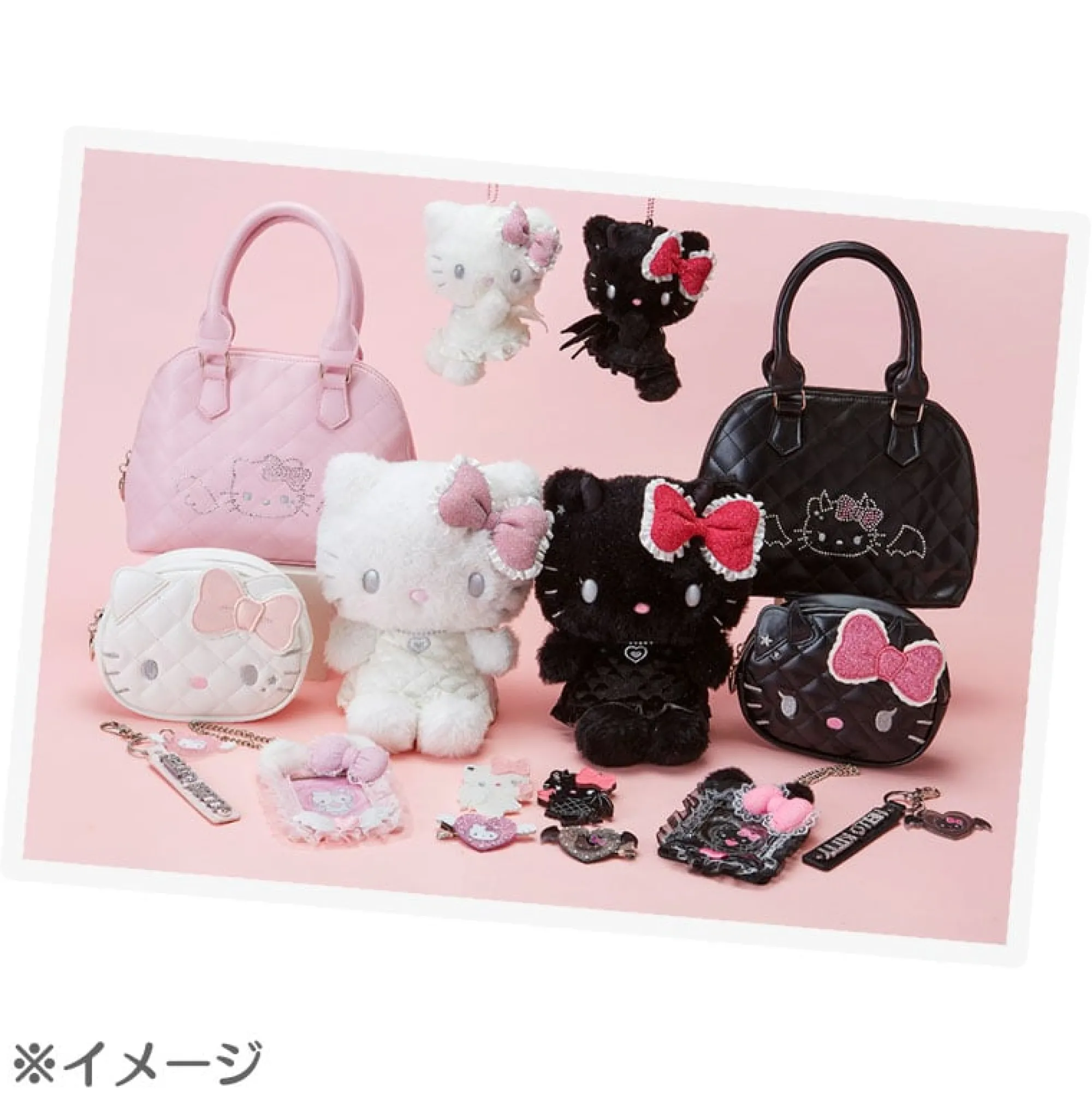 Japan Original Hello Kitty Naughty Zipper Pouch (Naughty and Nice Series)