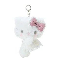 Japan Original Hello Kitty Nice Plush Mascot Keychain (Naughty and Nice Series)