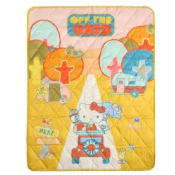 BIOWORLD Hello Kitty Off The Grid Outdoor Throw Blanket