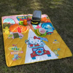 BIOWORLD Hello Kitty Off The Grid Outdoor Throw Blanket
