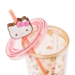 Silver Buffalo Hello Kitty 24oz Apples & Cinnamon Travel Tumbler