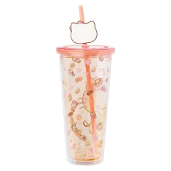 Silver Buffalo Hello Kitty 24oz Apples & Cinnamon Travel Tumbler