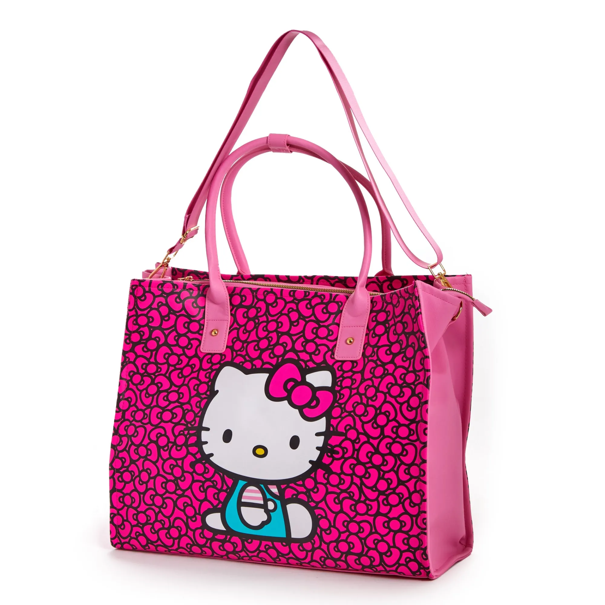 BIOWORLD Hello Kitty 3-pc All-Over Print Travel Tote Set