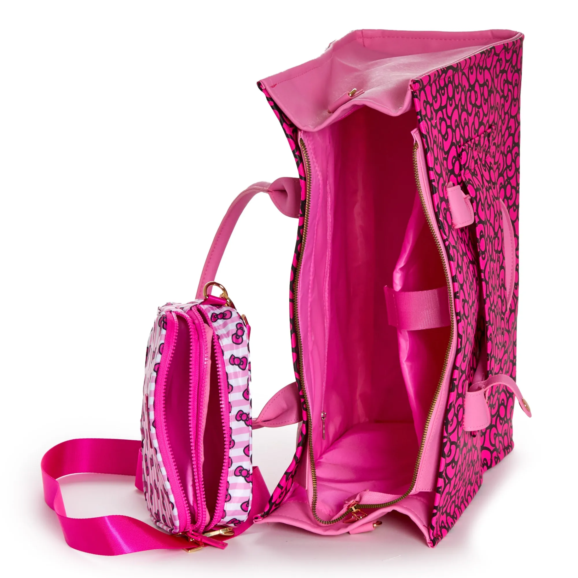 BIOWORLD Hello Kitty 3-pc All-Over Print Travel Tote Set