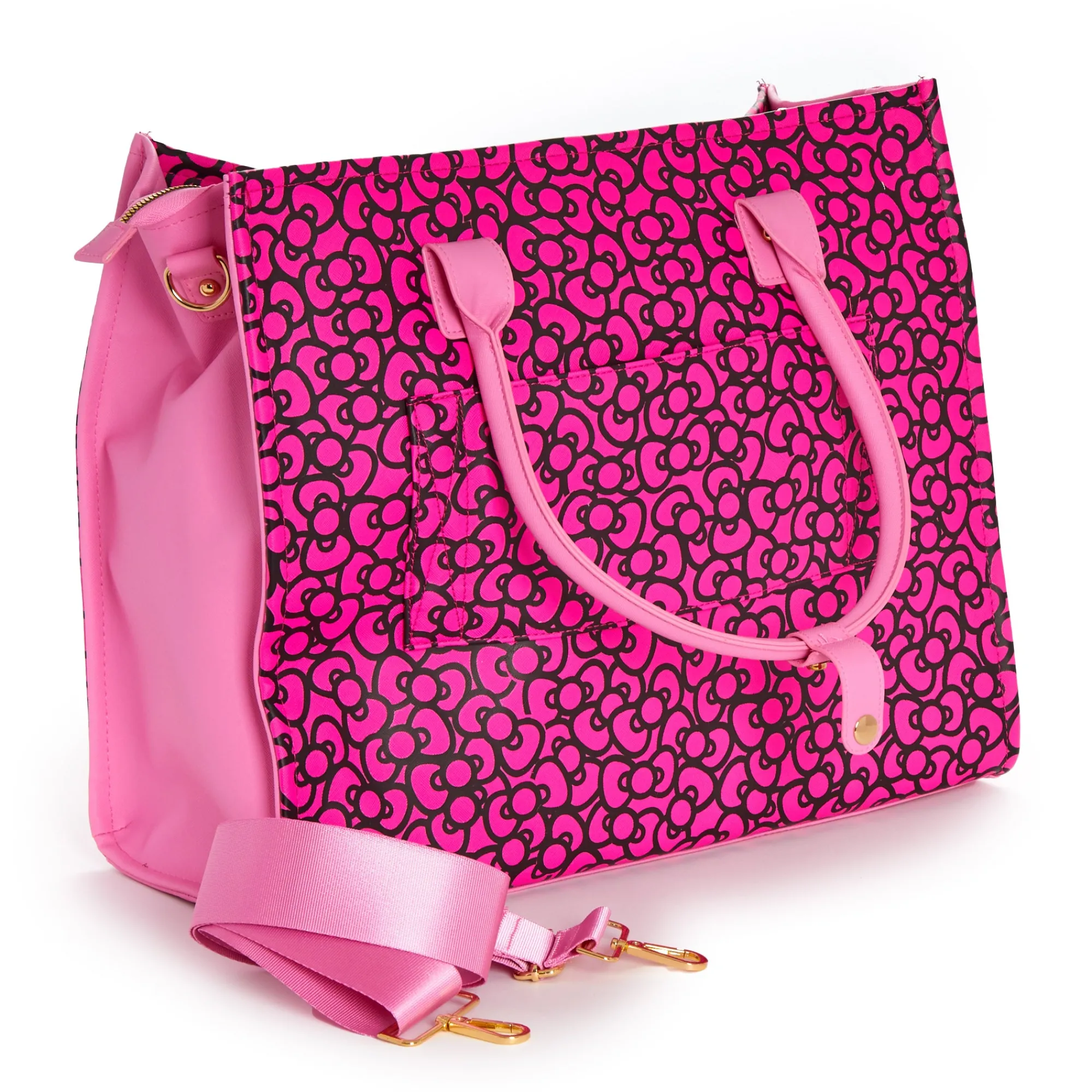 BIOWORLD Hello Kitty 3-pc All-Over Print Travel Tote Set