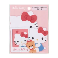 Japan Original Hello Kitty 3-pc Dress Your Tech Sticker Set