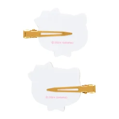 Japan Original Hello Kitty 2-Pc Hair Clip Set (Sweet Shortcake Series)
