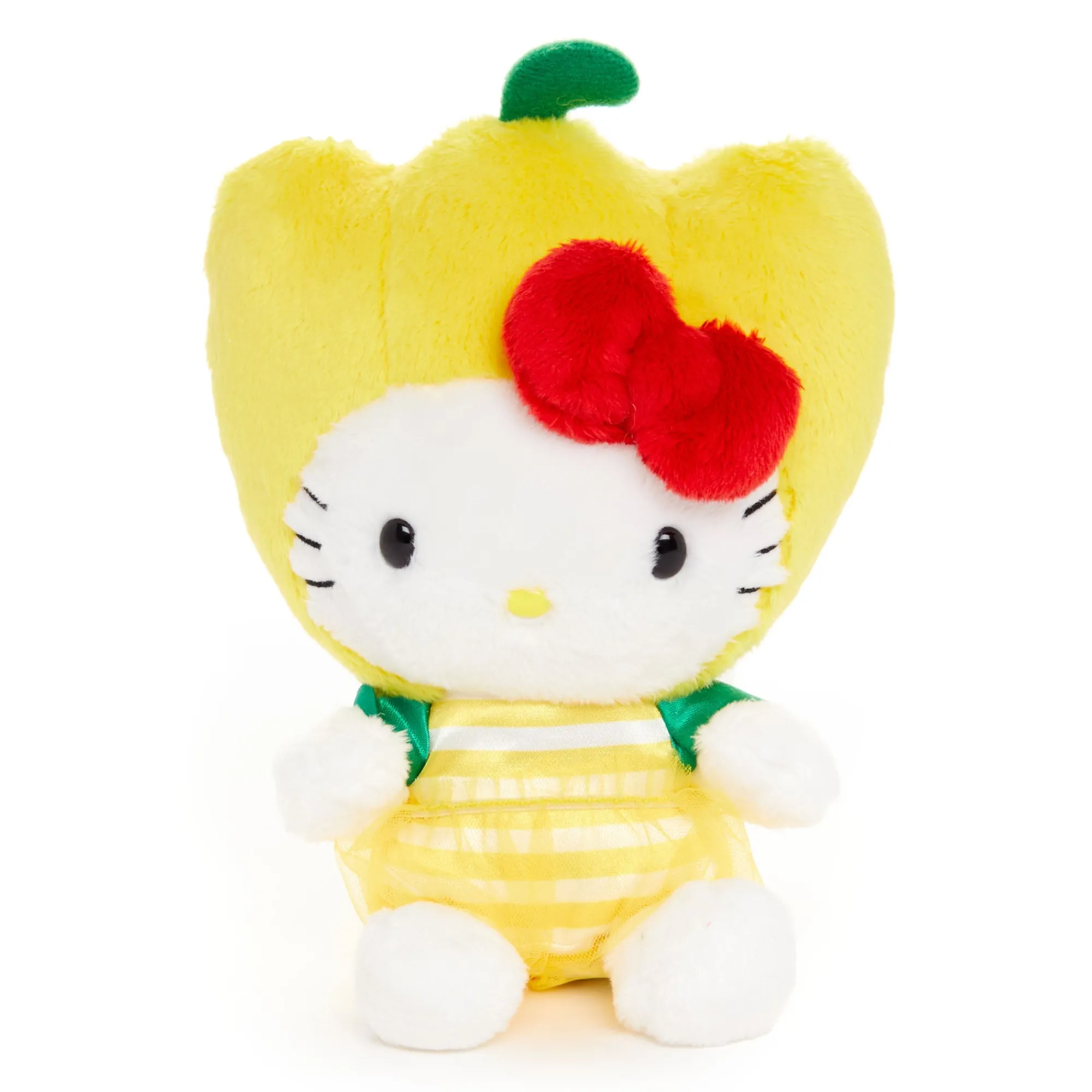 NAKAJIMA CORPORATION Hello Kitty Pepper Bean Doll Plush (Fruit & Veggie Series)