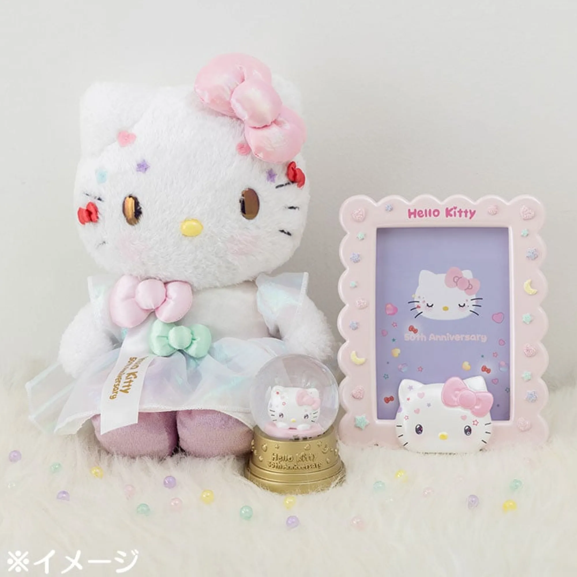 Japan Original Hello Kitty Photo Frame (50th Anniv. The Future In Our Eyes)