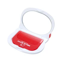 Japan Original Hello Kitty 2-Piece Mirror and Comb Set