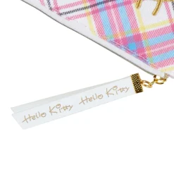 Japan Original Hello Kitty 2-Piece Pouch Set (Hello Kitty Dress Tartan Series)
