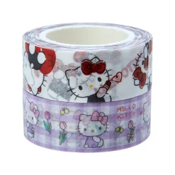 Japan Original Hello Kitty 2-Piece Washi Tape Set