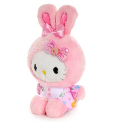 NAKAJIMA CORPORATION Hello Kitty Pink Bean Doll Plush (Spring Bunny)