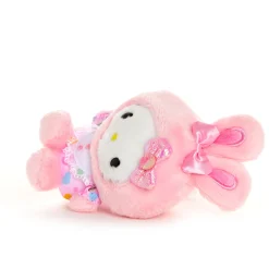 NAKAJIMA CORPORATION Hello Kitty Pink Bean Doll Plush (Spring Bunny)