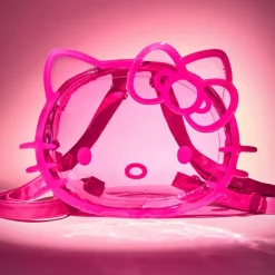 BIOWORLD Hello Kitty Pink Clear Mini Backpack