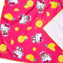 NAKAJIMA CORPORATION Hello Kitty Pink Lemonade Beach Towel