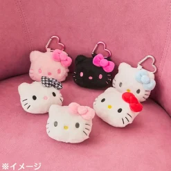 Japan Original Hello Kitty Pink Mascot Keychain (I Love Hello Kitty Series)