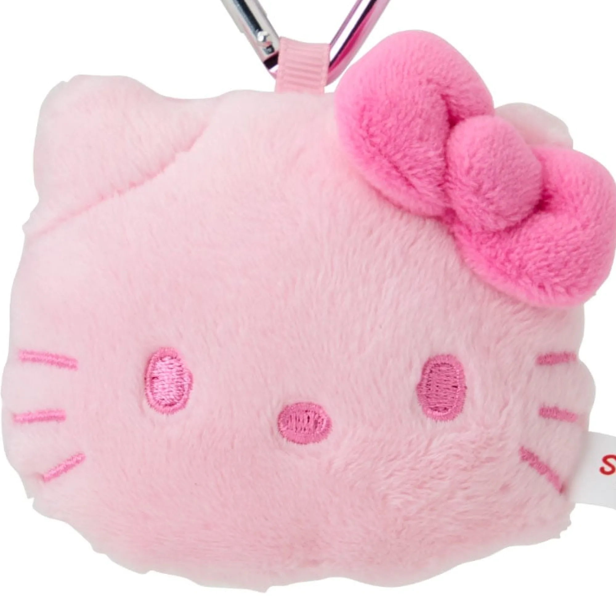 Japan Original Hello Kitty Pink Monochrome Mascot Keychain (I Love Hello Kitty Series)