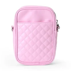Japan Original Hello Kitty Pink Quilted Mini Crossbody (I Love Hello Kitty Series)