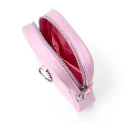 Japan Original Hello Kitty Pink Quilted Mini Crossbody (I Love Hello Kitty Series)