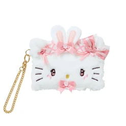 Japan Original Hello Kitty Plush Card Case (Ribbon Party Series)