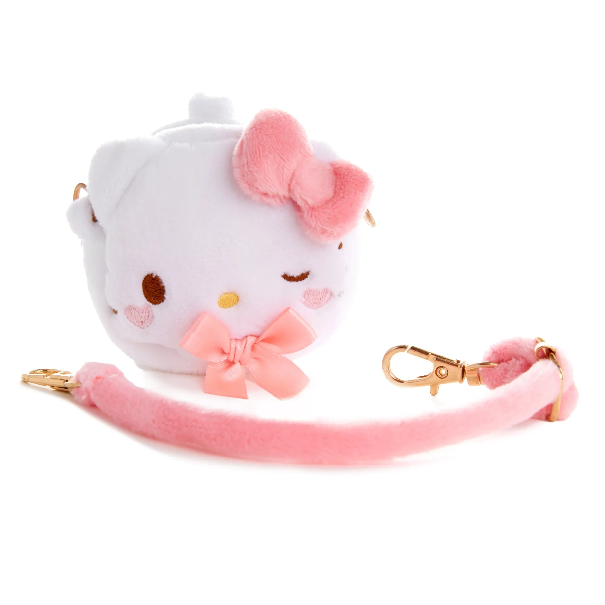 Global Original Hello Kitty Plush Convertible Mini Pouch (Wink Series)
