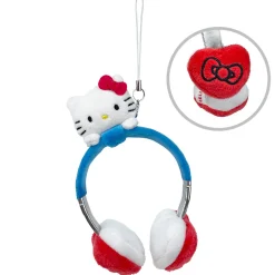 Global Original Hello Kitty Plush Headphones Bag Charm