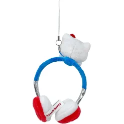 Global Original Hello Kitty Plush Headphones Bag Charm