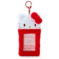 Japan Original Hello Kitty Plush ID Card Holder