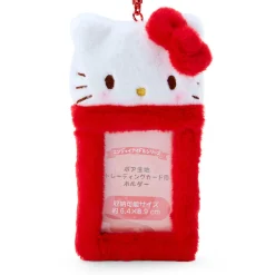 Japan Original Hello Kitty Plush ID Card Holder