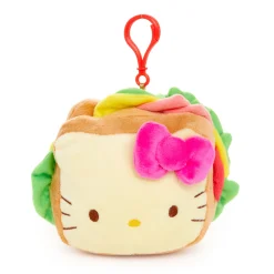 NAKAJIMA CORPORATION Hello Kitty Plush Mascot Clip (Sandwich)