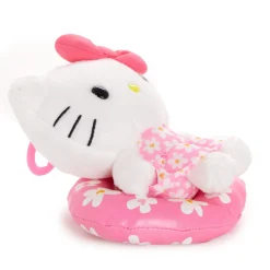 NAKAJIMA CORPORATION Hello Kitty Plush Mascot Clip (Summer Pool Series)