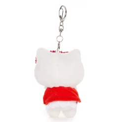 NAKAJIMA CORPORATION Hello Kitty Plush Mascot Keychain (Red Gingham)