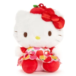 NAKAJIMA CORPORATION Hello Kitty Plush Mascot Clip (5 Apples Tall Series)