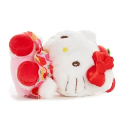 NAKAJIMA CORPORATION Hello Kitty Plush Mascot Clip (5 Apples Tall Series)