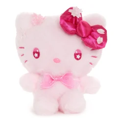 Japan Original Hello Kitty Plush Mascot Keychain (Sakura Petals Series)