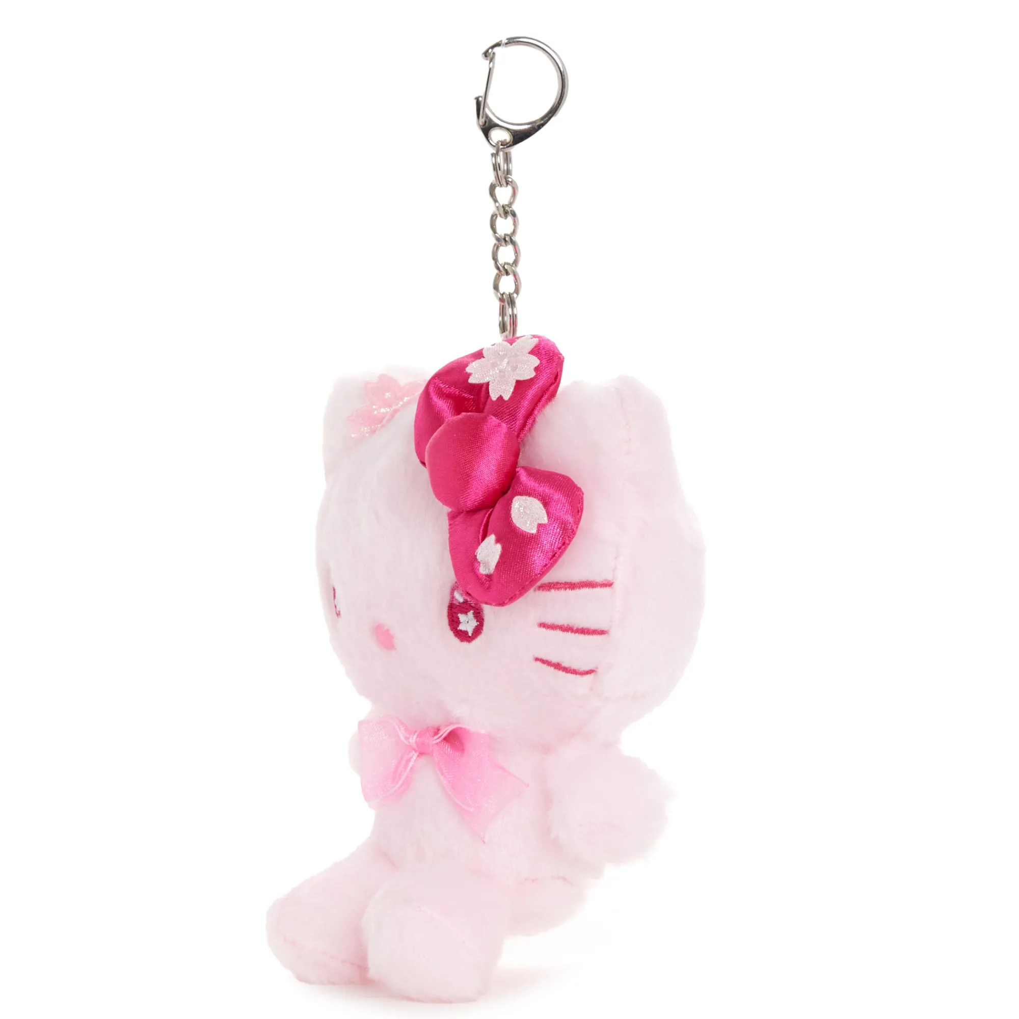 Japan Original Hello Kitty Plush Mascot Keychain (Sakura Petals Series)