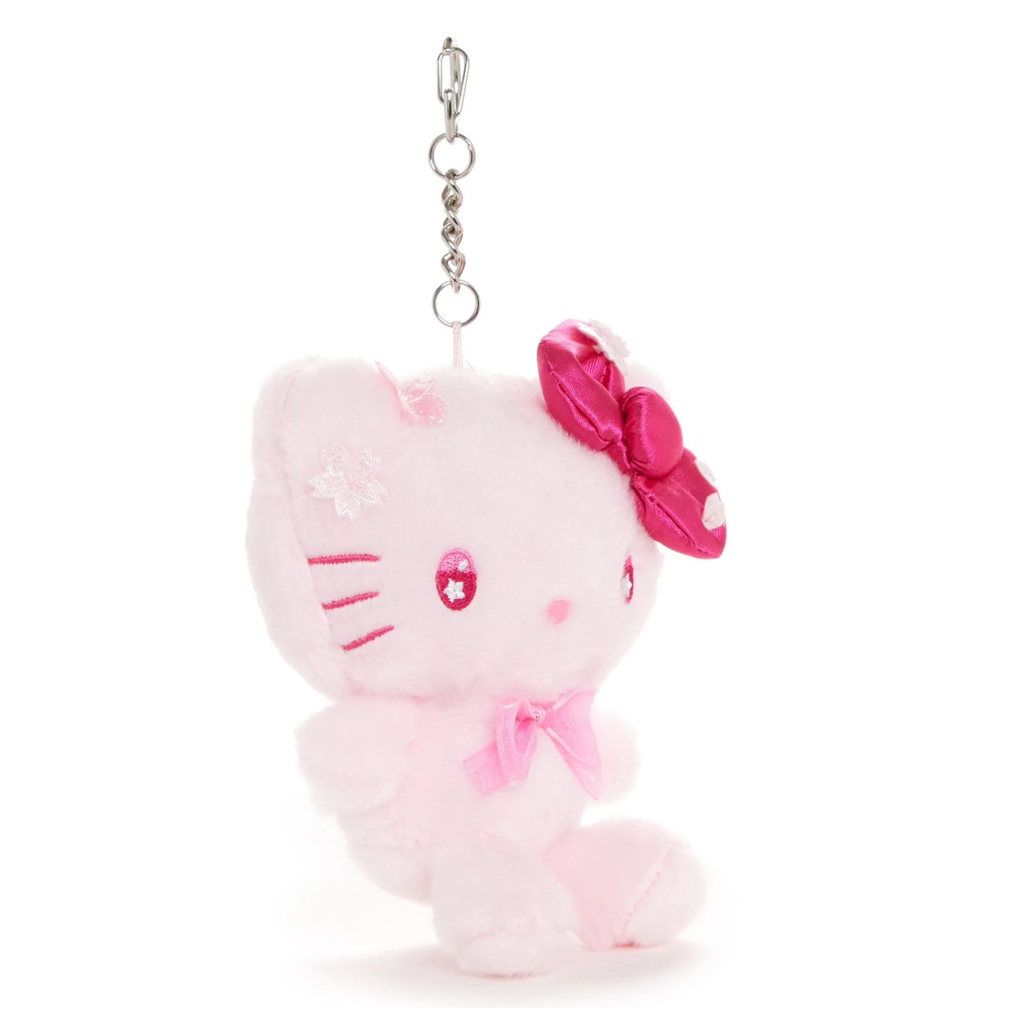Japan Original Hello Kitty Plush Mascot Keychain (Sakura Petals Series)