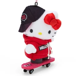 Japan Original Hello Kitty Plush Mascot Keychain (Sk8r Squad Series)